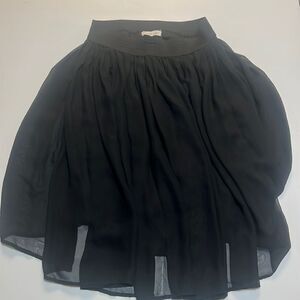 Solemio black skirt